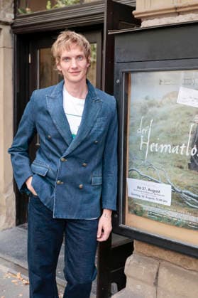 Paul Boche at the screening of the feature film *Der Heimatlose* at the Filmpalette in Cologne, August 30, 2026 Foto:xR.xSchmiegeltx xFuturexImagex heimatlose_6841