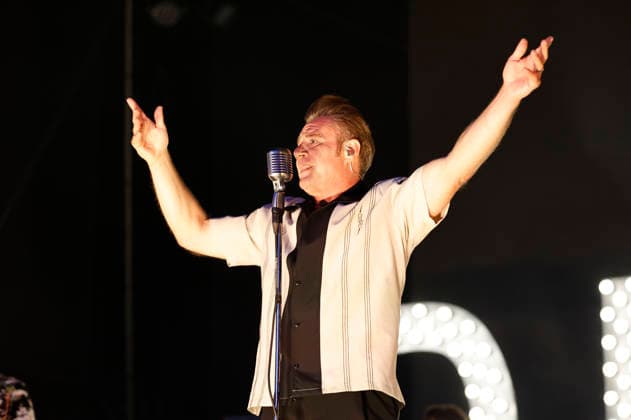 Dick Brave performing live at a concert at the 2026 Waltrop Park Festival in Waltrop City Park, August 30, 2026 Foto:xT.xSchröerx xFuturexImagex brave_6803
