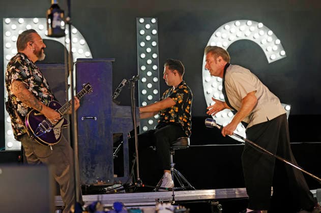 Dick Brave performing live at a concert at the 2026 Waltrop Park Festival in Waltrop City Park, August 30, 2026 Foto:xT.xSchröerx xFuturexImagex brave_6808