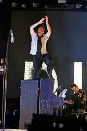 Dick Brave performing live at a concert at the 2026 Waltrop Park Festival in Waltrop City Park, August 30, 2026 Foto:xT.xSchröerx xFuturexImagex brave_6809