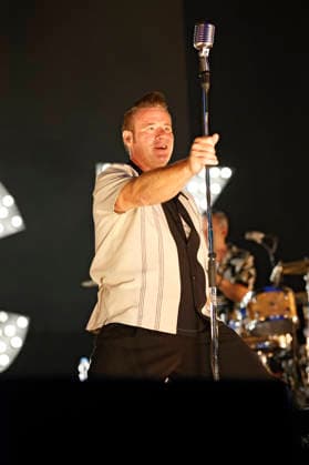 Dick Brave performing live at a concert at the 2026 Waltrop Park Festival in Waltrop City Park, August 30, 2026 Foto:xT.xSchröerx xFuturexImagex brave_6810
