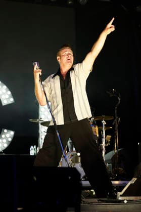 Dick Brave performing live at a concert at the 2026 Waltrop Park Festival in Waltrop City Park, August 30, 2026 Foto:xT.xSchröerx xFuturexImagex brave_6818