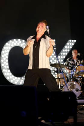 Dick Brave performing live at a concert at the 2026 Waltrop Park Festival in Waltrop City Park, August 30, 2026 Foto:xT.xSchröerx xFuturexImagex brave_6819