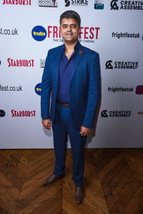 World Premiere Of Spider Island on Sunday 30 August 2026 Divian Ladwa attends the media wall for the World Premiere Of Spider Island during Tubi Frightfest 2026 on Sunday 30 August 2026 at Odeon Luxe Leicester Square, London. ., Credit:Julie Edwards Avalon  Copyright: xJuliexEdwardsx xAvalonx 1129496931