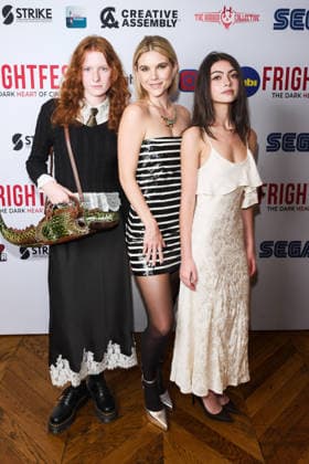 Uk Premiere Of Gator Face on Sunday 30 August 2026 Amariah Dionne, Tabitha Brownstone, Ella Mosca attends the media wall for the Uk Premiere Of Gator Face during Tubi Frightfest 2026 on Sunday 30 August 2026 at Odeon Luxe Leicester Square, London. ., Credit:Julie Edwards Avalon  Copyright: xJuliexEdwardsx xAvalonx 1129506181