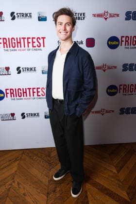 Uk Premiere Of Gator Face on Sunday 30 August 2026 Barron Regan attends the media wall for the Uk Premiere Of Gator Face during Tubi Frightfest 2026 on Sunday 30 August 2026 at Odeon Luxe Leicester Square, London. ., Credit:Julie Edwards Avalon  Copyright: xJuliexEdwardsx xAvalonx 1129506263
