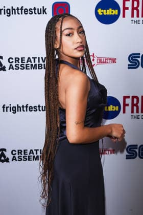 World Premiere Of Bad Karaoke on Sunday 30 August 2026 Lexi Underwood attends the media wall for the World Premiere Of Bad Karaoke during Tubi Frightfest 2026 on Sunday 30 August 2026 at Odeon Luxe Leicester Square, London. ., Credit:Julie Edwards Avalon  Copyright: xJuliexEdwardsx xAvalonx 1129514301