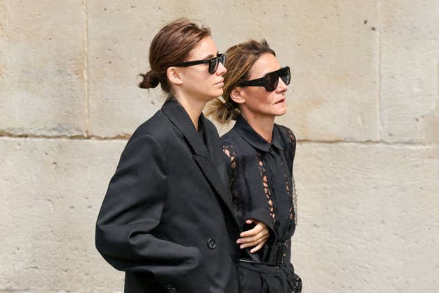 Clotilde Courau and her daughter Vittoria of Savoy arrive at Mathilde Favier’s funeral at the Church of Saint Sulpice in Paris on August 31, 2026. Dominique Jacovides, Cyril Moreau, Bestimage. Arrival at the funeral of Mathilde Favier at the Church of Saint Sulpice in Paris on August 31, 2026; Paris, France  Copyright: xJACOVIDES-MOREAUx xBESTIMAGExJACOVIDES-MOREAUx xBESTIMAGEx
