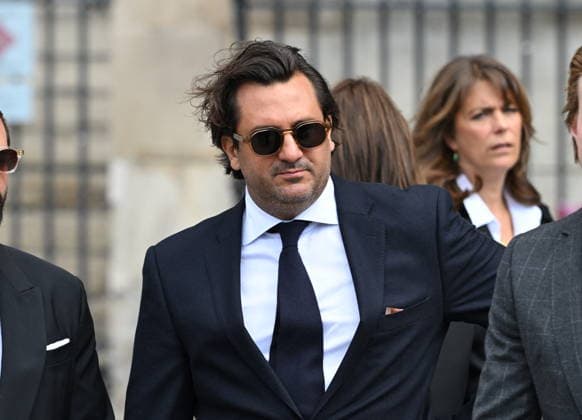 Mathilde Favier Funeral - Paris Guest during the funeral of Mathilde Favier, director of public relations for Christian Dior Couture, at the Saint-Sulpice church in Paris, France, on August 31, 2026. She died in a car accident with her partner, French producer Nicolas Altmayer, on August 17, aged 57 and 61, respectively. Photo by Florian Poitout ABACAPRESS.COM Paris France  Copyright: xPoitoutxFlorian ABACAx