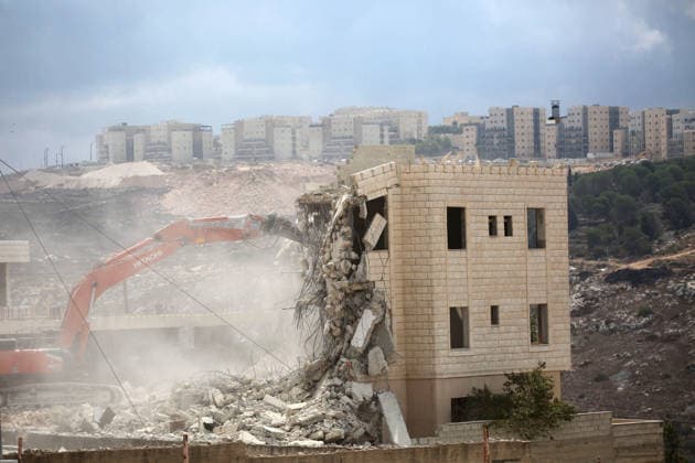 August 31, 2026, Nablus, Palestine: Israeli bulldozer demolish a Palestinian home in Area C, which is under Israeli security control. The demolition of Palestinian homes has escalated as part of Israel s efforts to seize land in the West Bank, which is under Palestinian control according to the Oslo Accords between the Palestinians and Israelis. Nablus Palestine  - ZUMAs197 20260831_aaa_s197_039 Copyright: xNasserxishatyehx