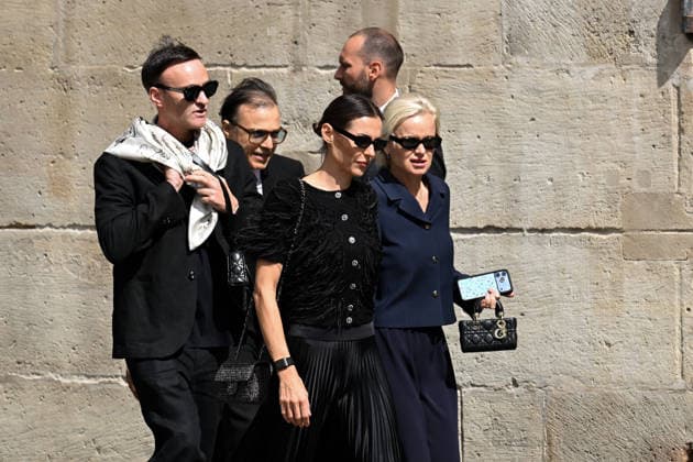 NEWS : Funà railles de Mathilde Favier, directrice des relations publiques de Christian Dior Couture, à l à glise Saint-Sulpice à Paris - 31 08 2026 Funeral of Mathilde Favier, director of public relations for Christian Dior Couture, at the Saint-Sulpice church in Paris, France, on August 31, 2026. She died in a car accident with her partner, French producer Nicolas Altmayer, on August 17, aged 57 and 61, respectively. PARISFrance Copyright: xLIONELxURMANx