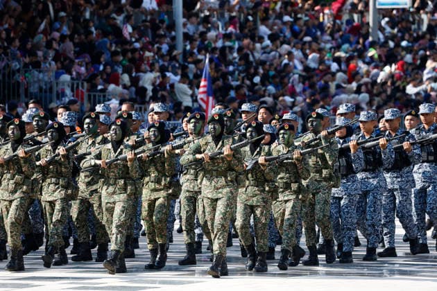 August 31, 2026, Kuala Lumpur, Malaysia: Malaysian Armed Forces Reserve personnel take part during the 69th National Day celebrations parade in Putrajaya. Hari Merdeka (Independence Day) is the national day of Malaysia. It commemorates the independence of the Federation of Malaya from the British colonial rule. Kuala Lumpur Malaysia - ZUMAs197 20260831_aaa_s197_089 Copyright: xWongxFokxLoyx