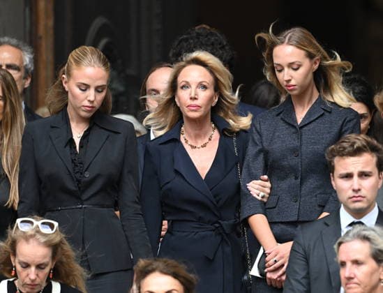 Mathilde Favier Funeral - Paris Princess Maria Carolina of Bourbon-Two Sicilies, Camilla of Bourbon-Two Sicilies and Princess Maria Chiara of Bourbon-Two Sicilies during the funeral of Mathilde Favier, director of public relations for Christian Dior Couture, at the Saint-Sulpice church in Paris, France, on August 31, 2026. She died in a car accident with her partner, French producer Nicolas Altmayer, on August 17, aged 57 and 61, respectively. Photo by Florian Poitout ABACAPRESS.COM Paris France Copyright: xPoitoutxFlorian ABACAx