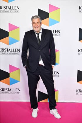 STOCKHOLM, SWEDEN 20260831 Marcus Noterius arrives on the red carpet ahead of the Kristallen Awards at Cirkus in Stockholm STOCKHOLM, SWEDEN x10430x  Copyright: xChristinexOlsson TTx KRISTALLENGALAN 2026 EKeCmuLur9c