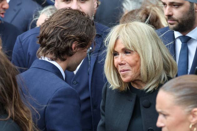 Carlo Agostinelli, Brigitte Macron Leaving Mathilde Favier’s funeral at the Church of Saint Sulpice in Paris on August 31, 2026 Dominique Jacovides Cyril Moreau Bestimage Leaving Mathilde Favier’s funeral at the Church of Saint Sulpice in Paris on August 31, 2026 Paris, France  Copyright: xJACOVIDES-MOREAUx xBESTIMAGExJACOVIDES-MOREAUx xBESTIMAGEx