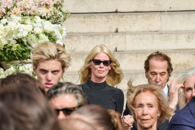Claudia Schiffer, Gilles Dufour Leaving Mathilde Favier’s funeral at the Church of Saint Sulpice in Paris on August 31, 2026 Dominique Jacovides Cyril Moreau Bestimage Leaving Mathilde Favier’s funeral at the Church of Saint Sulpice in Paris on August 31, 2026 Paris, France  Copyright: xJACOVIDES-MOREAUx xBESTIMAGExJACOVIDES-MOREAUx xBESTIMAGEx