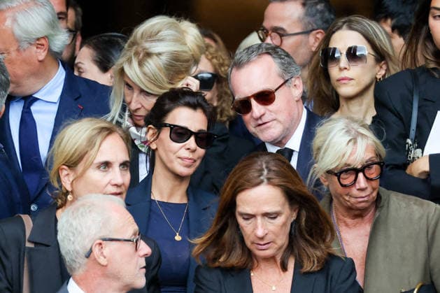 Tristane Banon, Reem Kherici, Isabelle Brulier, guest Leaving Mathilde Favier’s funeral at the Church of Saint Sulpice in Paris on August 31, 2026 Dominique Jacovides Cyril Moreau Bestimage Leaving Mathilde Favier’s funeral at the Church of Saint Sulpice in Paris on August 31, 2026 Paris, France  Copyright: xJACOVIDES-MOREAUx xBESTIMAGExJACOVIDES-MOREAUx xBESTIMAGEx