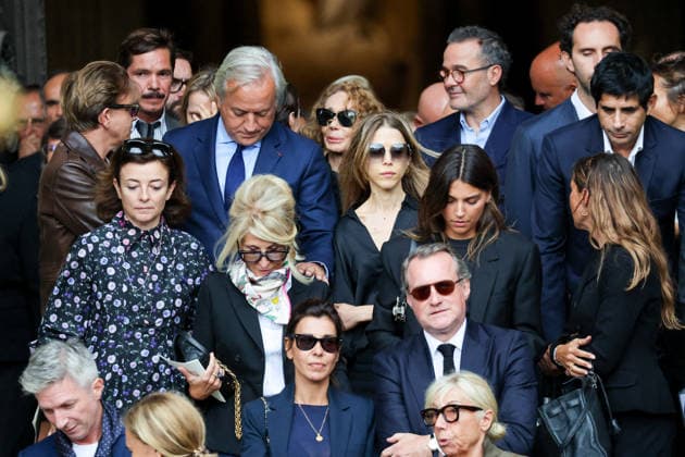Alex Lutz, Marisa Berenson, Tristane Banon, Reem Kherici, guest Leaving Mathilde Favier’s funeral at the Church of Saint Sulpice in Paris on August 31, 2026 Dominique Jacovides Cyril Moreau Bestimage Leaving Mathilde Favier’s funeral at the Church of Saint Sulpice in Paris on August 31, 2026 Paris, France  Copyright: xJACOVIDES-MOREAUx xBESTIMAGExJACOVIDES-MOREAUx xBESTIMAGEx
