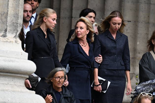 Camilla of Bourbon-Two Sicilies, her daughters, Princess Maria Carolina of Bourbon-Two Sicilies and Maria Chiara of Bourbon-Two Sicilies, leaving the funeral service for Mathilde Favier at the Church of Saint Sulpice in Paris, August 31, 2026. Leaving Mathilde Favier’s funeral at the Church of Saint-Sulpice in Paris, Paris, France  Copyright: xAgencex xBestimagexAgencex xBestimagex