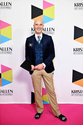 STOCKHOLM, SWEDEN 20260831 Mark Levengood arrives on the red carpet ahead of the Kristallen Awards at Cirkus in Stockholm STOCKHOLM SWEDEN x10430x  Copyright: xChristinexOlsson TTx KRISTALLENGALAN 2026 LdjzWTK5B-Y