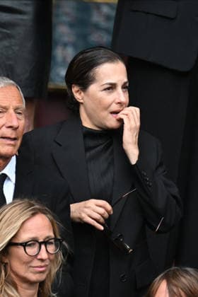 Amira Casar Leaving Mathilde Favier’s funeral at the Church of Saint Sulpice in Paris, August 31, 2026 Leaving Mathilde Favier’s funeral at the Church of Saint Sulpice in Paris, France  Copyright: xAgencex xBestimagexAgencex xBestimagex