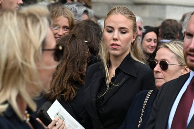 Princess Maria Carolina of Bourbon-Two Sicilies Leaving Mathilde Favier s funeral at the Church of Saint Sulpice in Paris on August 31, 2026 Paris, France  Copyright: xAgencex xBestimagexAgencex xBestimagex
