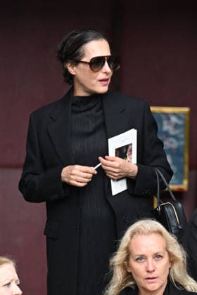 Amira Casar Leaving Mathilde Favier s funeral at the Church of Saint Sulpice in Paris, August 31, 2026 Leaving Mathilde Favier s funeral at the Church of Saint Sulpice in Paris, France  Copyright: xAgencex xBestimagexAgencex xBestimagex
