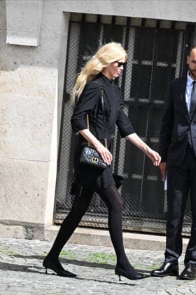 Claudia Schiffer Arrives at Mathilde Favier s funeral at the Church of Saint Sulpice in Paris on August 31, 2026 Arrivals at the funeral of Mathilde Favier at the Church of Saint Sulpice in Paris, France  Copyright: xAgencex xBestimagexAgencex xBestimagex