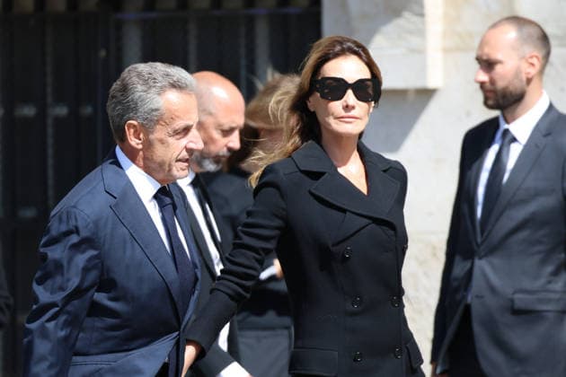 Obseques de Mathilde Favier Ã Paris Nicolas Sarkozy et Carla Bruni Obseques de Mathilde Favier Ã Paris Ã l Eglise Saint-Sulpice le 31 aout 2026. Mathilde Favier s funeral in Paris at the Church of Saint-Sulpice on August 31, 2026.  Copyright: xFabricexChasseryx