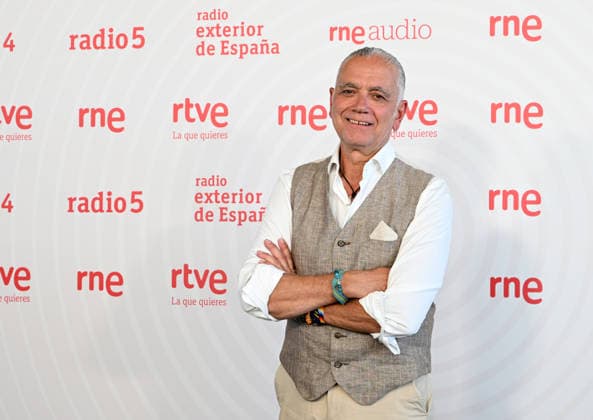 RTVE presents the new season of Radio Nacional de Espana. Juan Ramón Lucas during the presentation of the new season of Radio Nacional de Espana on August 31, 2026, in Madrid, Spain. RADIO José Madrid Madrid, Spain  Copyright: xJosÃ xOlivax 7741593