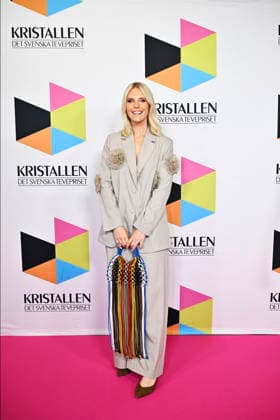 STOCKHOLM, SWEDEN 20260831 Carolin Björnerhag arrives on the red carpet ahead of the Kristallen Gala at Cirkus in Stockholm STOCKHOLM, SWEDEN x10430x  Copyright: xChristinexOlsson TTx KRISTALLENGALAN 2026 0Zqiuvz2n94
