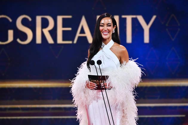 STOCKHOLM, SWEDEN 20260831 Rebecca Stella presents the award for Best Reality Competition Show at the Kristallen Gala at Cirkus in Stockholm STOCKHOLM SWEDEN x10430x  Copyright: xChristinexOlsson TTx KRISTALLENGALAN 2026 9zuWbbRMycw
