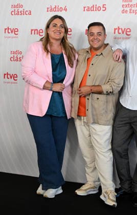 RTVE presents the new season of Radio Nacional de Espana. Carlota Corredera during the presentation of the new season of Radio Nacional de Espana on August 31, 2026, in Madrid, Spain. RADIO José Madrid Madrid, Spain  Copyright: xJosÃ xOlivax 7741649