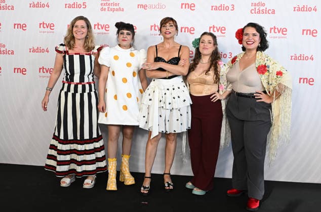 RTVE presents the new season of Radio Nacional de Espana. Mamen Asencio during the presentation of the new season of Radio Nacional de Espana on August 31, 2026, in Madrid, Spain. RADIO José Madrid Madrid, Spain  Copyright: xJosÃ xOlivax 7741662