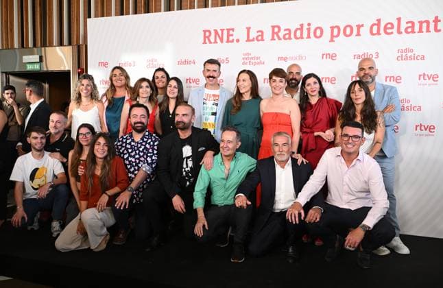 RTVE Presents the New Season of Radio Nacional de Espana Presentation of the new season of Radio Nacional de Espana, August 31, 2026, in Madrid, Spain RADIO José Madrid Madrid, Spain  Copyright: xJosÃ xOlivax 7741671