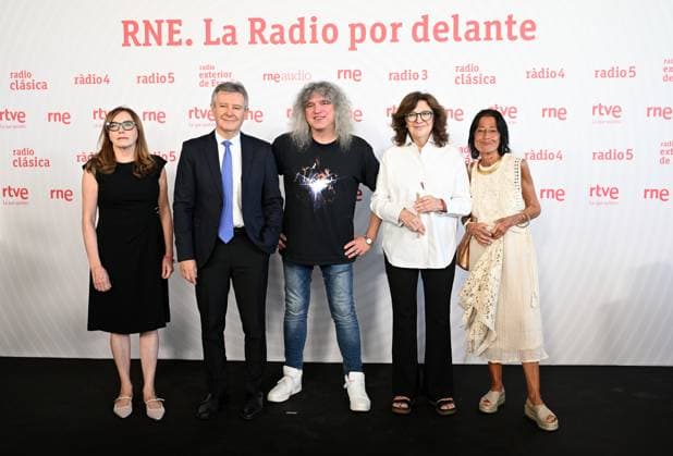 RTVE Presents the New Season of Radio Nacional de Espana Presentation of the new season of Radio Nacional de Espana, August 31, 2026, in Madrid, Spain RADIO José Madrid Madrid, Spain  Copyright: xJosÃ xOlivax 7741672