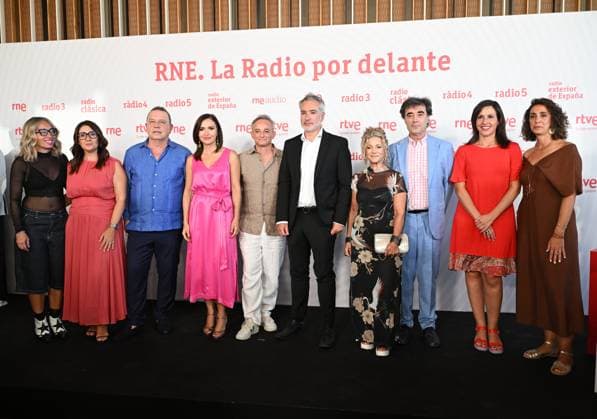RTVE Presents the New Season of Radio Nacional de Espana Presentation of the new season of Radio Nacional de Espana, August 31, 2026, in Madrid, Spain RADIO José Madrid Madrid, Spain  Copyright: xJosÃ xOlivax 7741673