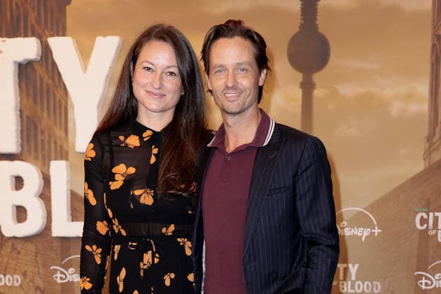 Annie Mosebach and Tom Schilling at the premiere of the Disney series *City of Blood* on August 31, 2026, in Berlin. Annie Mosebach and Tom Schilling attended the premiere of Hulu’s *City of Blood* Season 1 on August 31, 2026 at Kino International in Berlin, Germany. City of Blood series premiere in Berlin