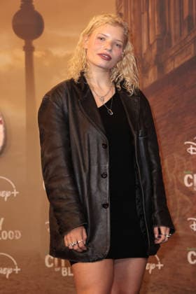 Luisa Celine Gaffron at the City of Blood Disney Series Premiere on August 31, 2026, in Berlin Luisa Celine Gaffron attends the premiere of Hulu s City of Blood Season 1 on August 31, 2026, at Kino International in Berlin, Germany City of Blood Series Premiere in Berlin