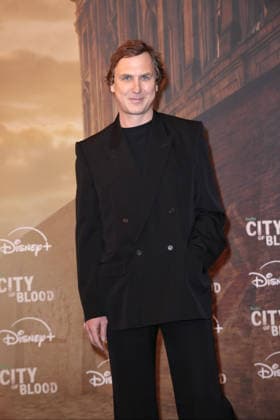 Lars Eidinger at the premiere of the Disney series *City of Blood* on August 31, 2026, in Berlin. Lars Eidinger attends the premiere of Hulu s *City of Blood* Season 1 on August 31, 2026, at Kino International in Berlin, Germany. *City of Blood* Series Premiere in Berlin