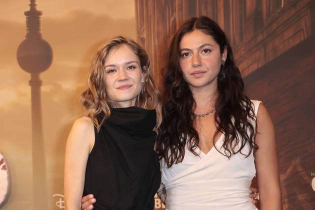 Lea Drinda and Soma Pysall at the premiere of the Disney series *City of Blood* on August 31, 2026, in Berlin. Lea Drinda and Soma Pysall attend the premiere of Hulu’s *City of Blood* Season 1 on August 31, 2026 at Kino International in Berlin, Germany. City of Blood series premiere in Berlin
