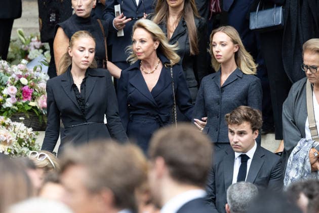 Mathilde Favier Funeral - Paris RL Princess Maria Carolina of Bourbon-Two Sicilies, Camilla of Bourbon-Two Sicilies and Princess Maria Chiara of Bourbon-Two Sicilies during the funeral of Mathilde Favier, director of public relations for Christian Dior Couture, at the Saint-Sulpice church in Paris, France, on August 31, 2026. She died in a car accident with her partner, French producer Nicolas Altmayer, on August 17, aged 57 and 61, respectively. Photo by Raphael Lafargue ABACAPRESS.COM Paris France  Copyright: xLafarguexRaphael ABACAx