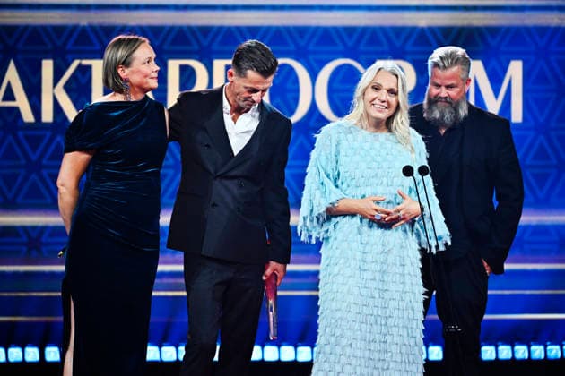 STOCKHOLM, SWEDEN 20260831 6 Days Left to Live, an SVT documentary hosted by Carina Bergfeldt, wins the Documentary of the Year award at the 2026 Kristallen Awards at Cirkus in Stockholm STOCKHOLM SWEDEN x10430x  Copyright: xChristinexOlsson TTx KRISTALLENGALAN 2026 O4omZs2fZ4U