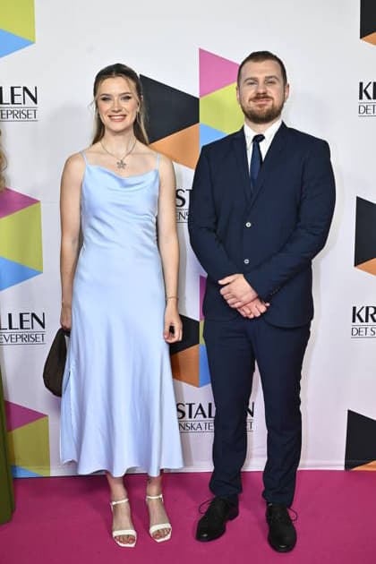 STOCKHOLM, SWEDEN 20260831 Isabella and Rasmus Wrana arrive on the red carpet ahead of the Kristallen Gala at Cirkus in Stockholm STOCKHOLM SWEDEN x10430x  Copyright: xChristinexOlsson TTx KRISTALLENGALAN 2026 mFIu3HaI8xM