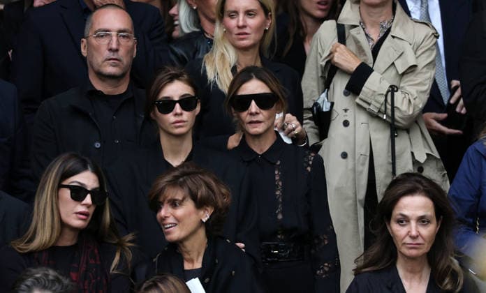 Obseques de Mathilde Favier en l™Ã glise Saint-Sulpice a Paris Obseques de Mathilde Favier en l™Ã glise Saint-Sulpice a Paris Paris, le 31 Aout 2026 Clotilde Courau et sa fille vittoria  Copyright: xDavidxKerx