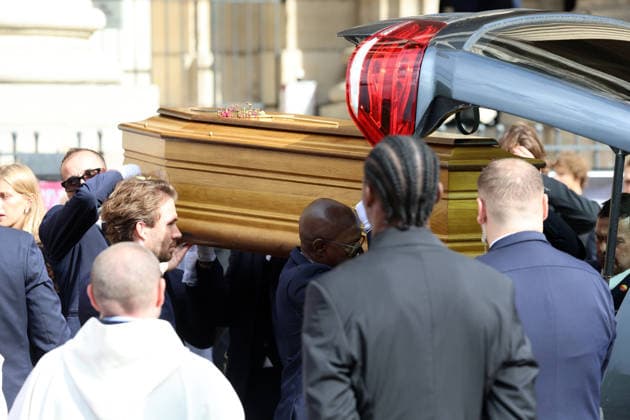Obseques de Mathilde Favier en l™Ã glise Saint-Sulpice a Paris . France , Paris le 31 aout 2026 Obseques de Mathilde Favier en l™Ã glise Saint-Sulpice a Paris . France , Paris le 31 aout 2026 Mathilde Favier funrerals in Paris August 31 th 2026  Copyright: xDavidxKerx