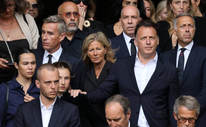 Obseques de Mathilde Favier en l™Ã glise Saint-Sulpice a Paris Obseques de Mathilde Favier en l™Ã glise Saint-Sulpice a Paris Paris, le 31 Aout 2026 Claire Chazal  Copyright: xDavidxKerx