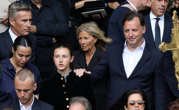 Obseques de Mathilde Favier en l™Ã glise Saint-Sulpice a Paris Obseques de Mathilde Favier en l™Ã glise Saint-Sulpice a Paris Paris, le 31 Aout 2026 Claire Chazal  Copyright: xDavidxKerx
