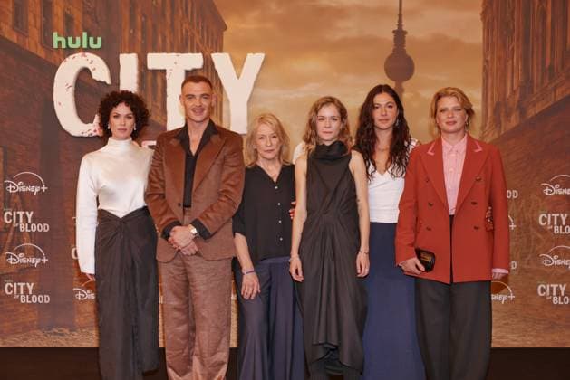 City of Blood Melika Foroutan, David Schuetter, Dagmar Manzel, Lea Drinda, Soma Pysall, Joerdis Triebel Premiere of City of Blood at Kino International, Berlin Date: August 31, 2026 Copyright: xEventpress Kratschx