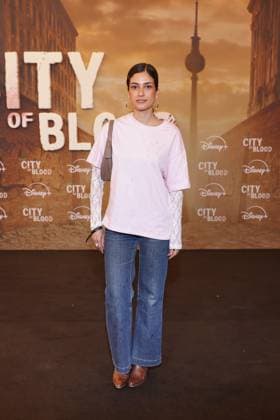 City of Blood Gloria Nussbaum Premiere of City of Blood at Kino International, Berlin Date: August 31, 2026 Copyright: xEventpress Kratschx